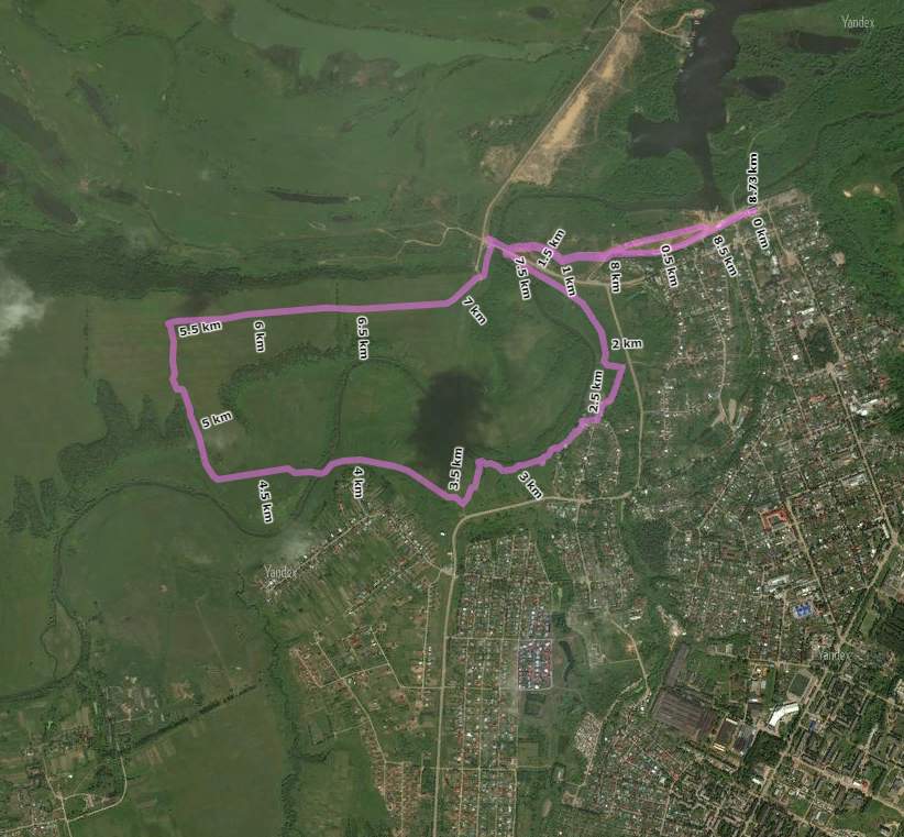 Дистанция 8 км